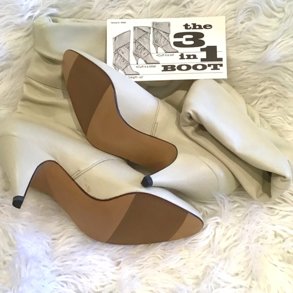 Vintage 1980's Bootalinos by Corelli 3 in 1 Boots - Picture 3 of 5